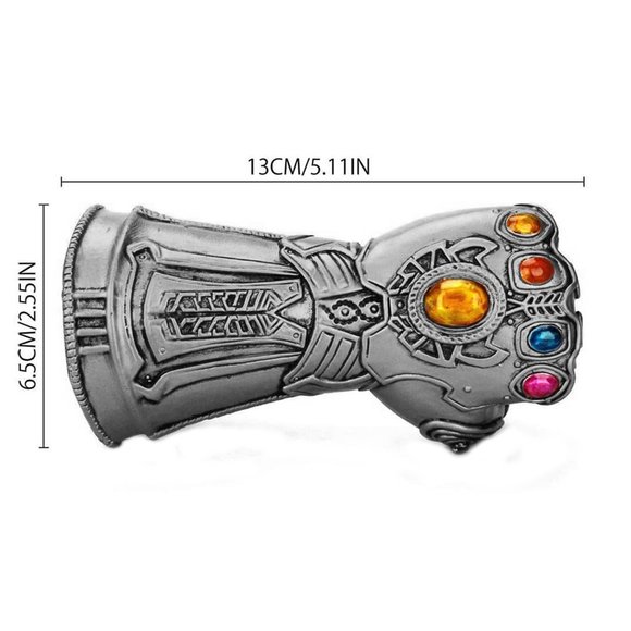 Famous Thanos Infinity Stones Gauntlet Beer Soda Pop Bottle Opener (Gold) - Picture 2 of 6